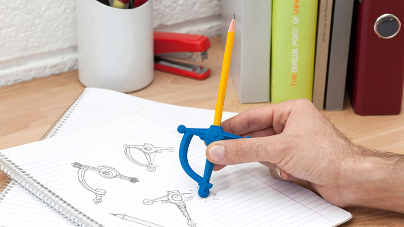 Illustration for article titled These Erasers Turn Pens and Pencils Into Swords